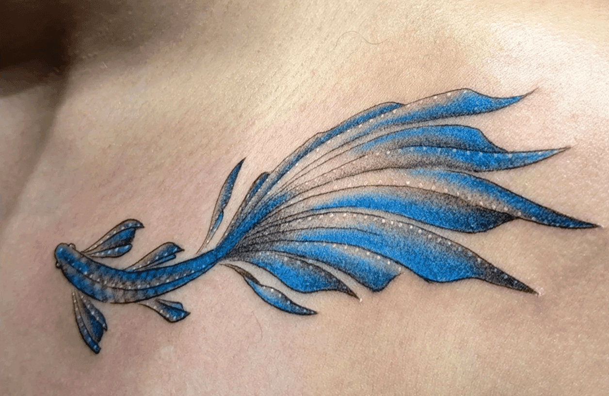 Tatouage blackwork bras complet